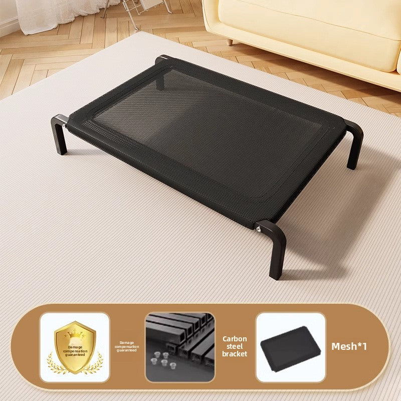 Portable Dog Bed with Mesh Design